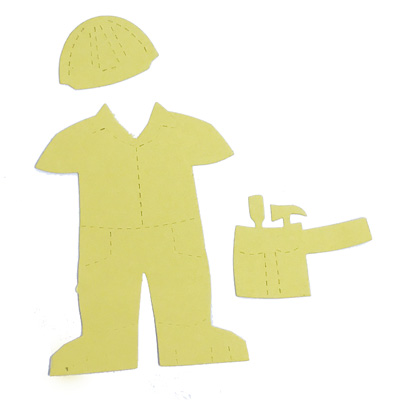 Community helper clothes- construction worker